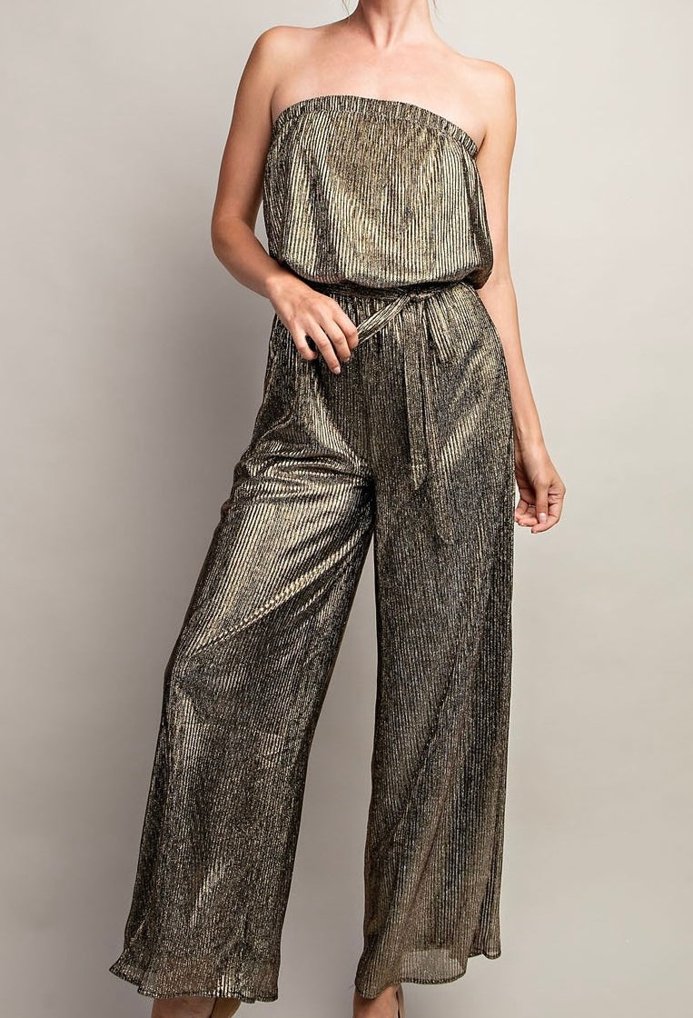 Nina Metallic Jumpsuit