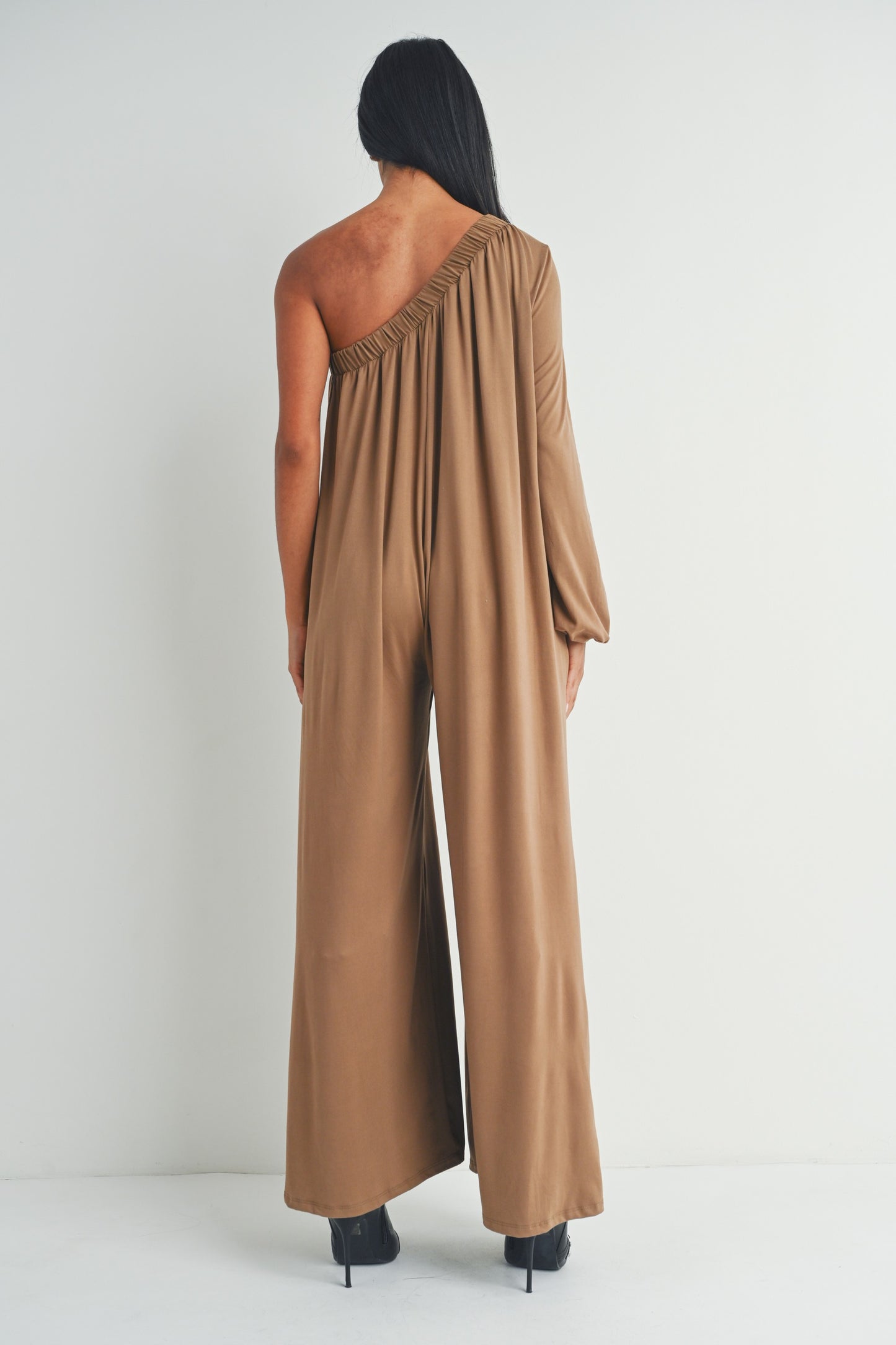 One Shoulder Jumpsuit