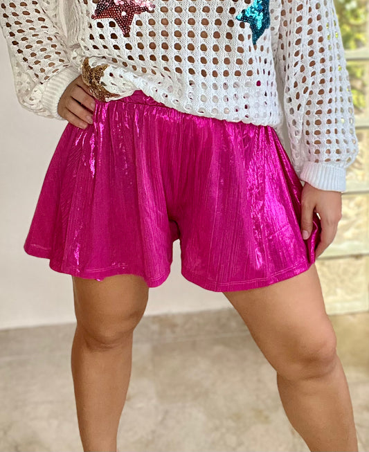 Barbie Metallic Shorts