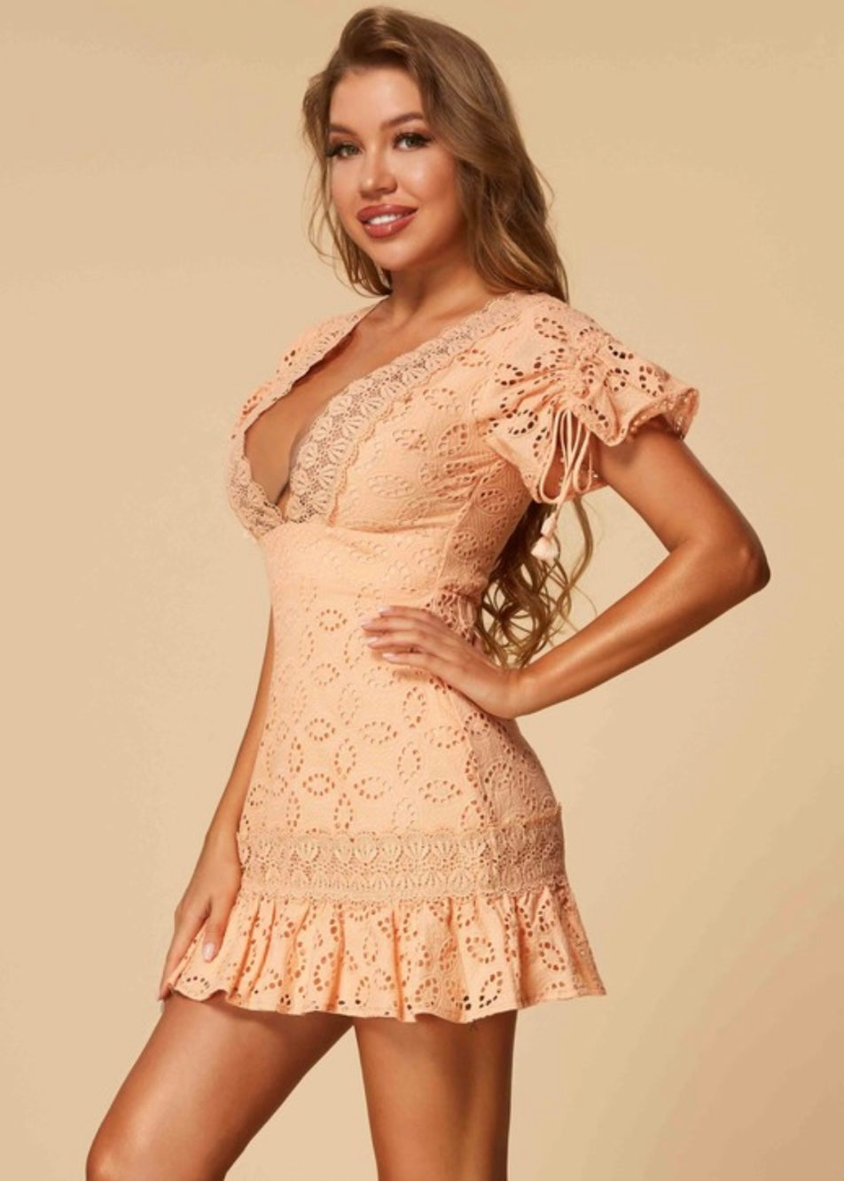 Lace Mini Dress