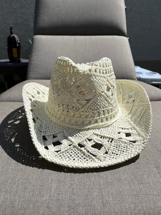 Straw Ivory Hat