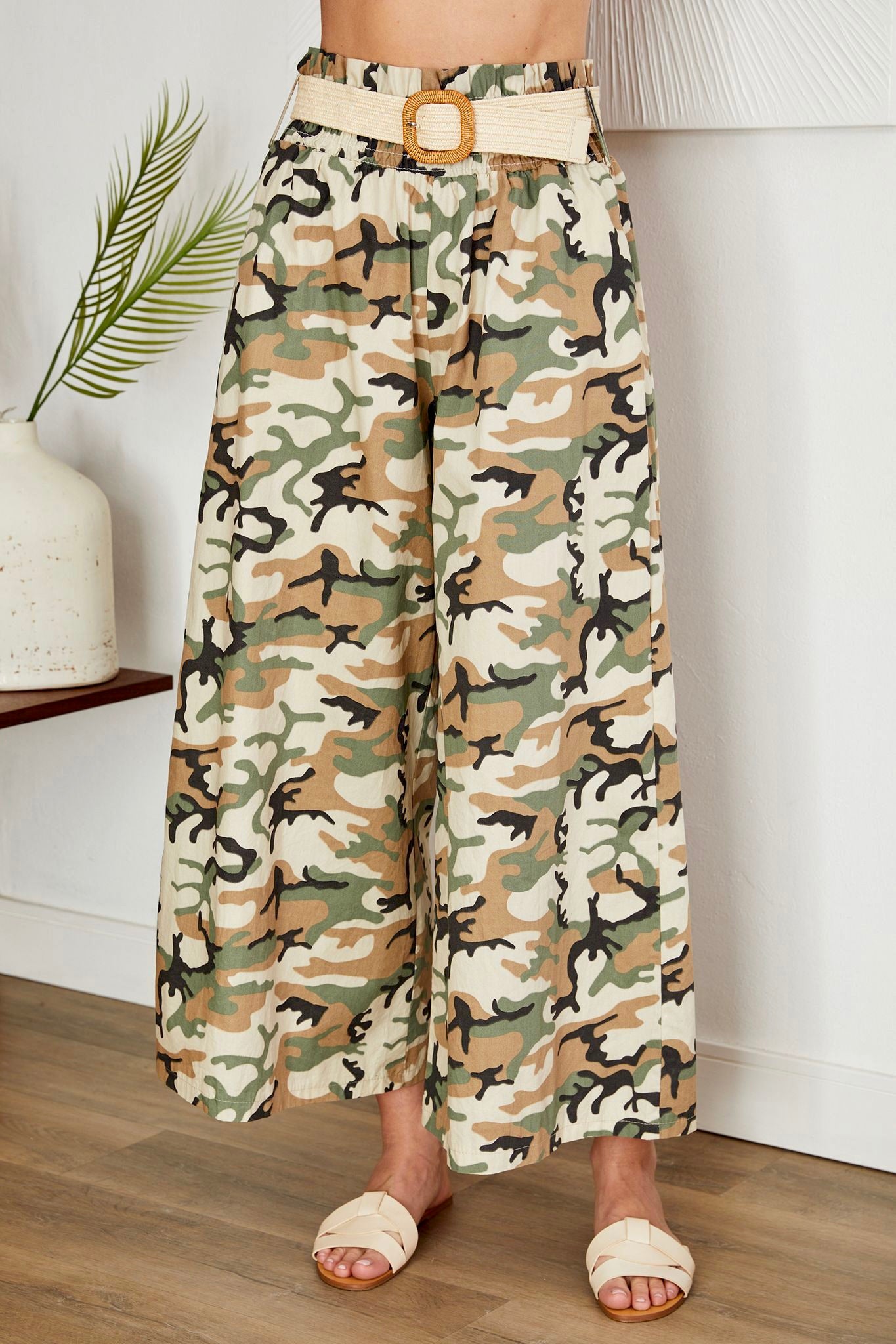 Camo Flared Pant