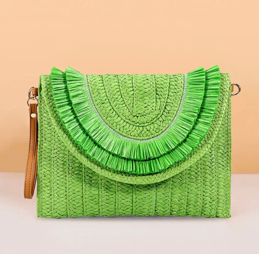 Straw Woven Crossbody