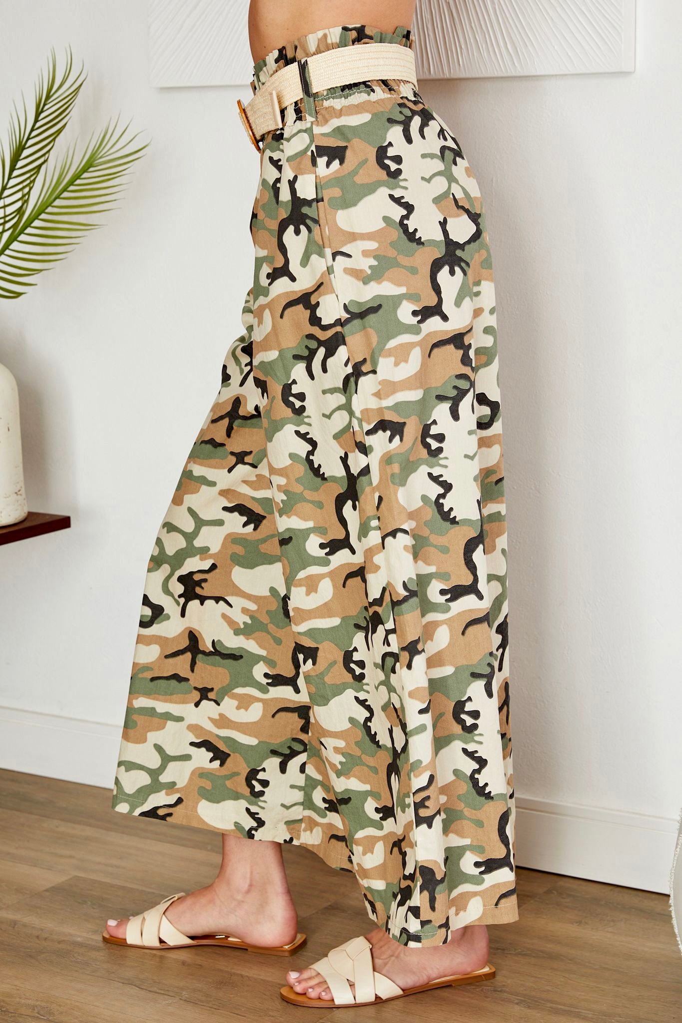 Camo Flared Pant