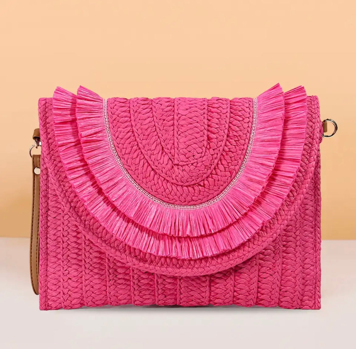 Straw Woven Crossbody