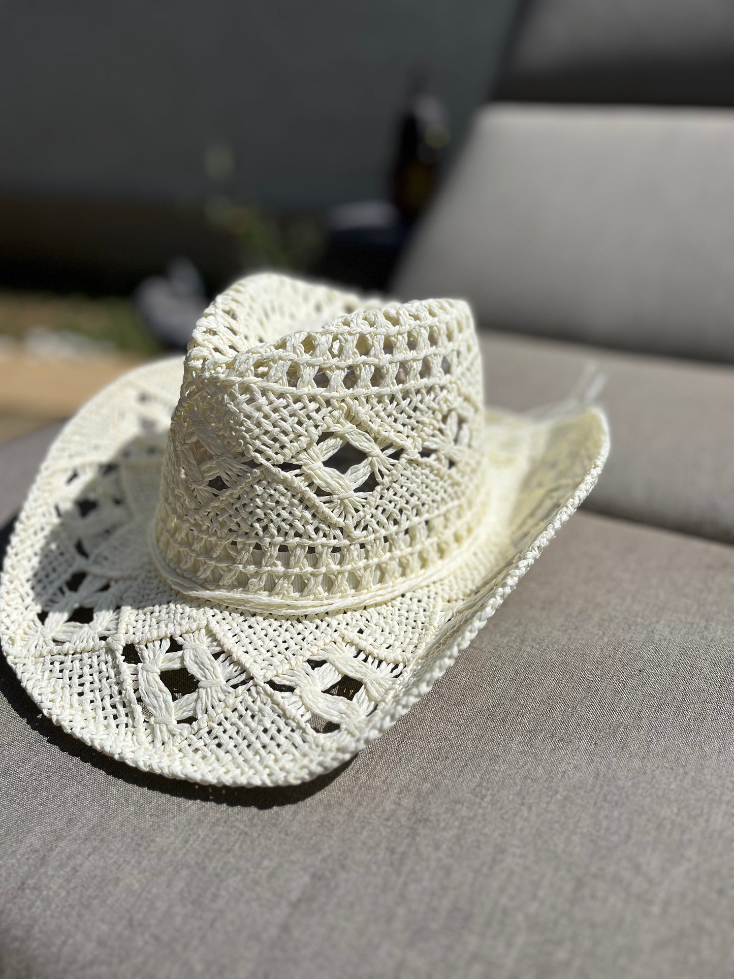 Straw Ivory Hat