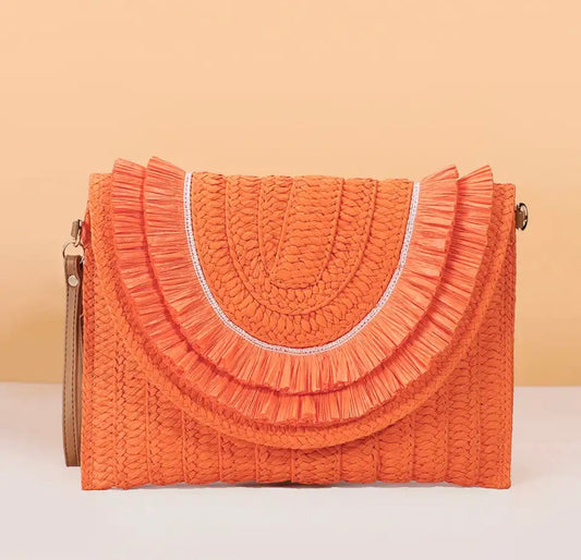 Straw Woven Crossbody