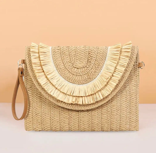 Straw Woven Crossbody