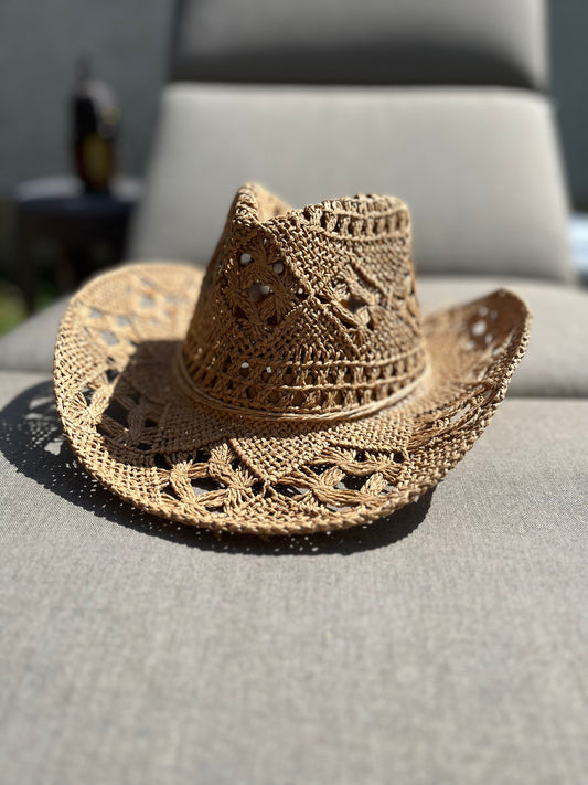 Straw Khaki Hat