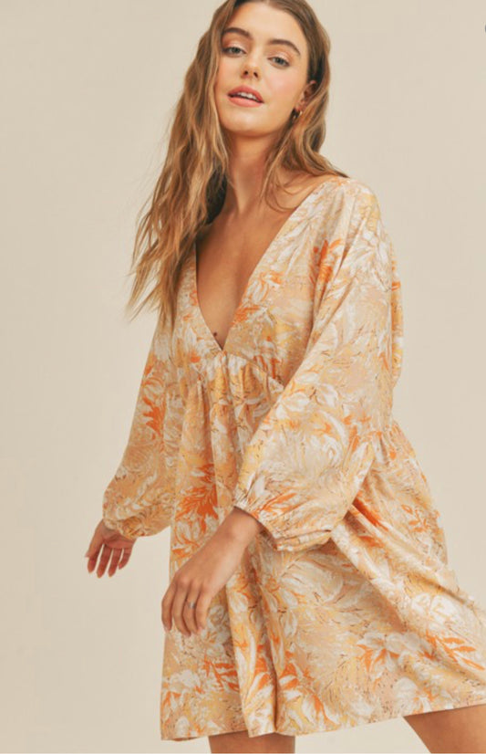 Floral Oversized Romper