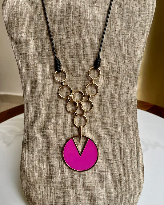 Round Pendant Necklace