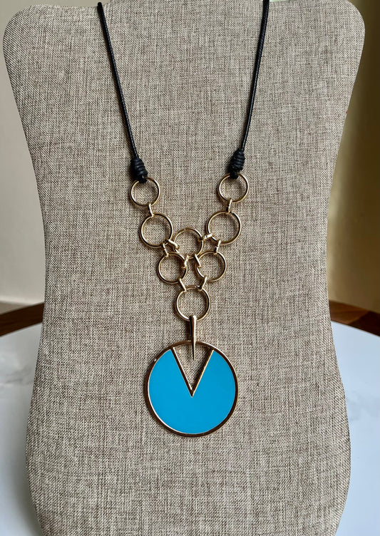 Round Pendant Necklace