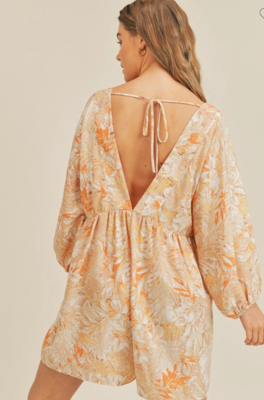 Floral Oversized Romper