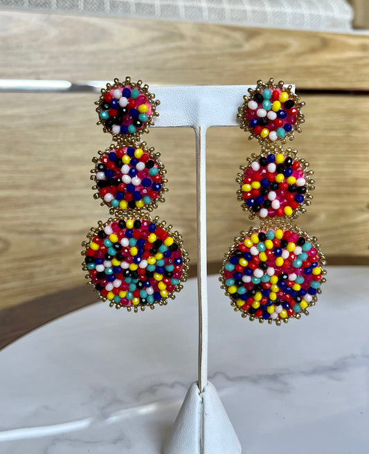 3 Layer Earrings